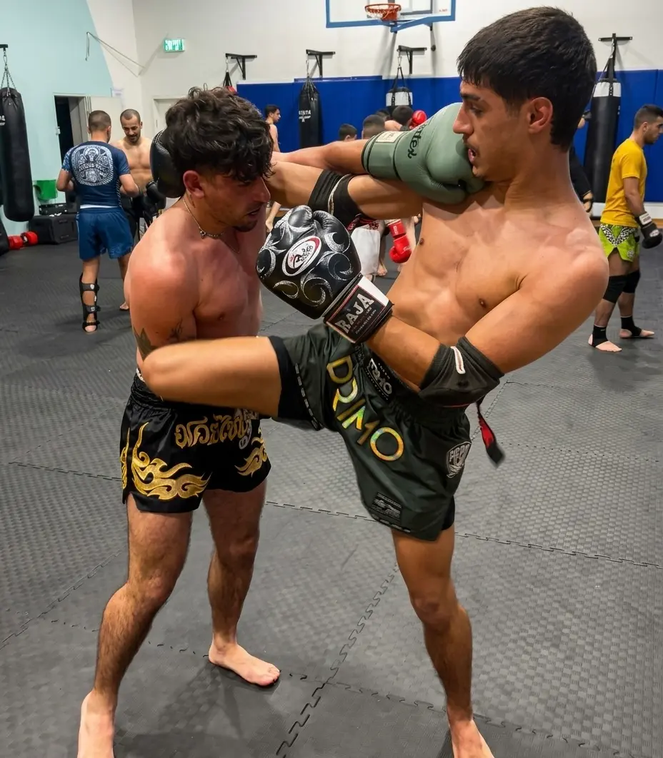 Training at Team Gershon #6