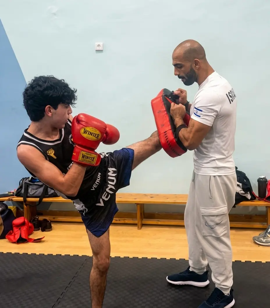 Training at Team Gershon #7