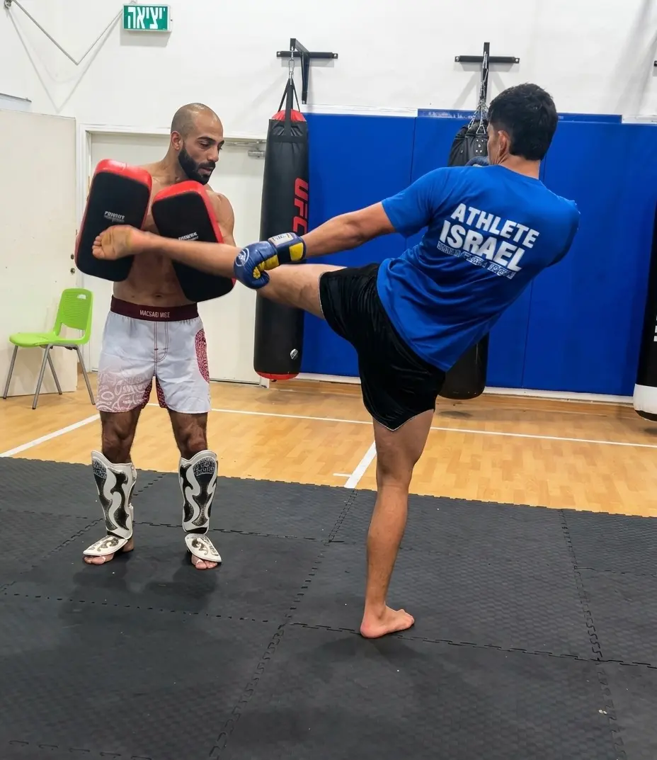 Training at Team Gershon #9